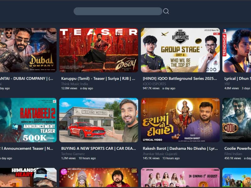 YouTube Clone